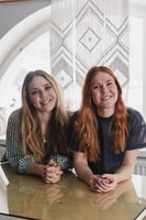 Laura and Saara, the two sisters behind Named Clothing, the Finnish sewing pattern brand.