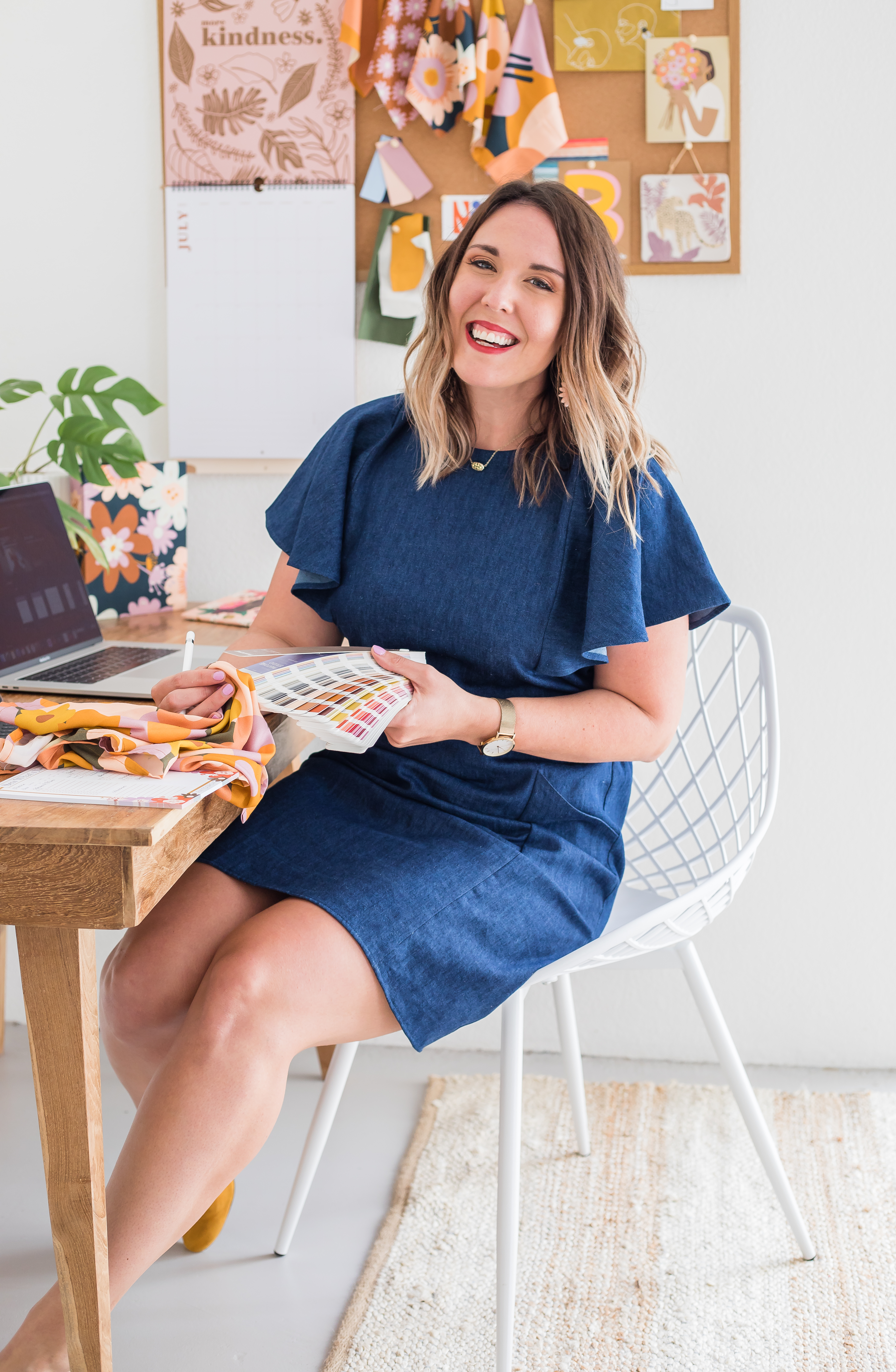 Lindsey, the creator behind Sew To Grow digital sewing patterns.